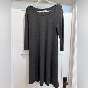 Loft Knit Trapeze Dress.